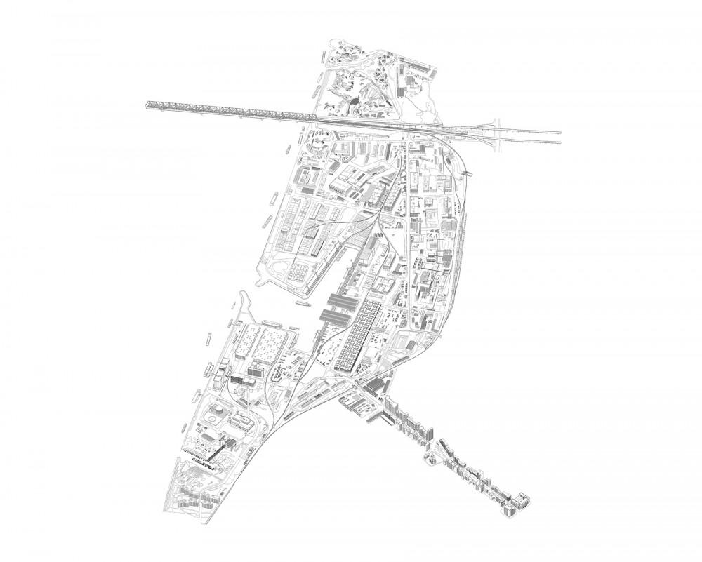 Ten Lager Eugster Belgrade Harbour Site Drawing For Le Salon